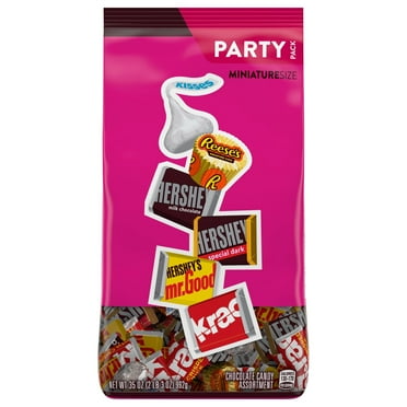 2 Pack - Hershey's Assorted Miniature Candy - Party Pack - 35 oz Packaging may vary