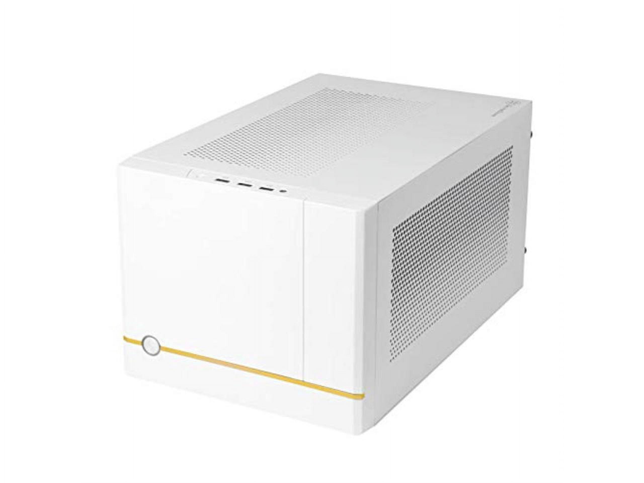 SilverStone Technology SG14W Sugo 14 Mini-ITX Cube Chassis with Powerful Accommodation, White