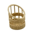 thumbnail image 2 of Cesta de Almacenamiento en Miniatura para Niñas Baoblaze Cesta Tejida para Casa de Muñecas 1/6 Caqui, 2 of 8