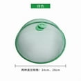thumbnail image 2 of 2PC Metal Mesh Screen Food Cover with Handle, 9.5 inch Round, Reusable Food Dome Cover Mesh Net Protector for Fruit Picnic Camping Kitchen Indoor Outdoor, Keeping Out Fly(Green), 2 of 5