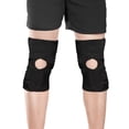 thumbnail image 5 of vendaje de apoyo para la rodilla para aliviar el dolor, rodillera médica para correr, entrenamiento, artritis, recuperación de articulaciones tamaño L (106-135 libras), 5 of 5