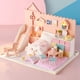 thumbnail image 3 of Kit de casa de muñecas ANGGREK de Madera con luces LED, 3 of 8