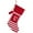 U, variant on Lilixerw Embroidered Letter Christmas Stocking,Red White Striped knitted Christmas Decorations Stocking,Festival Supplies,Xmas Tree Fireplace Decor,10.6 x 16.5 x 7.9 inch,(K)