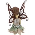 thumbnail image 4 of Estatua Fannie the Garden Hada Sentada, 21 cm, Poliresina, Paleta de Colores, 4 of 5