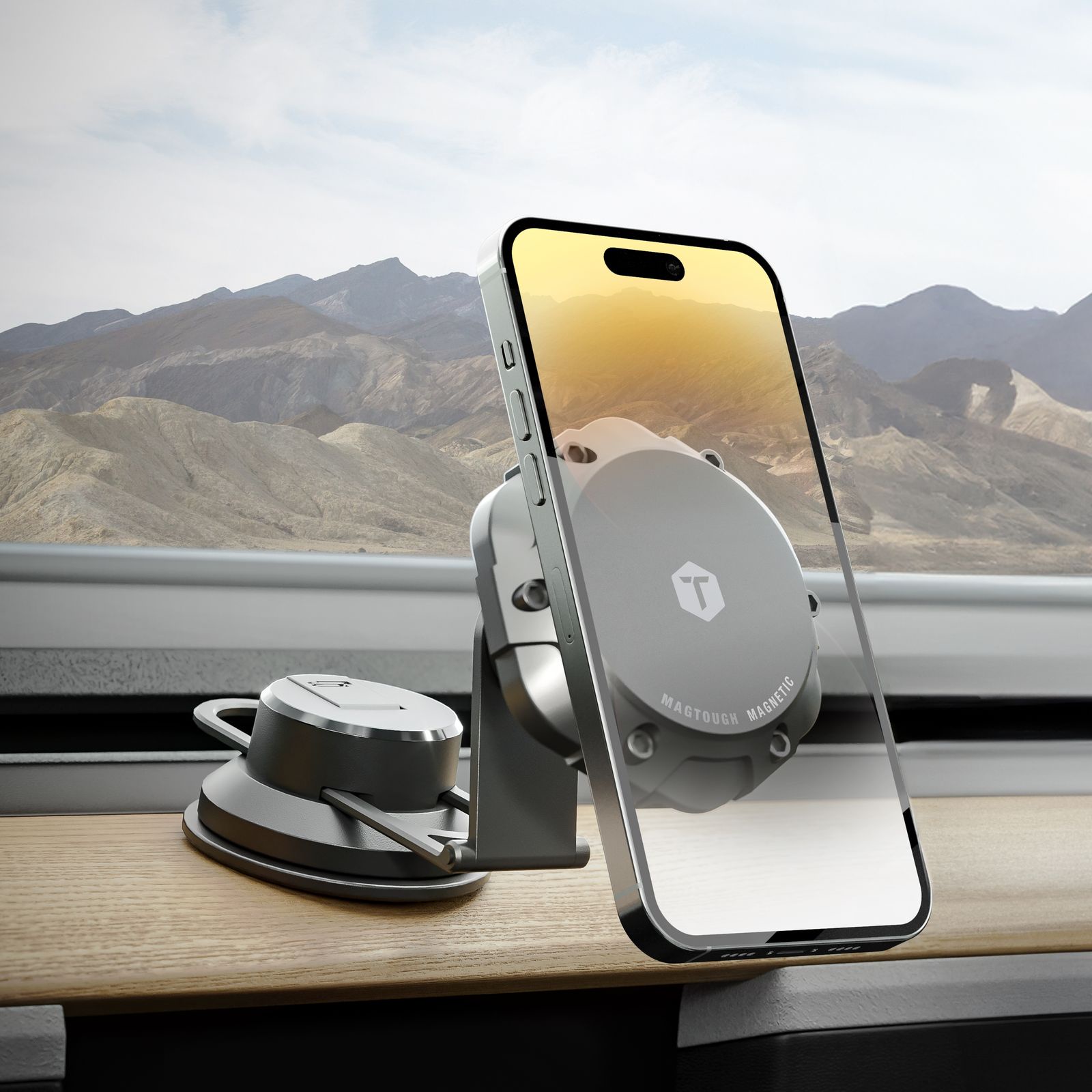 ToughTested MagTough 3-in-1 Magnetic Car Phone Mount photo 3