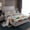 Grey Green Orange Red, variant on Castle Fairy Colorful Train 4-Piece Full Size Sheets for Boys Teens Men,Steam Engine Bed Sheets,Railway Railroad Lightweight Sheet Sets,Luxury Bedroom Decor