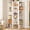 White, variant on 7-Tier Corner Cube Bookshelf, Corner Cabinet