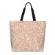 thumbnail image 1 of Balery Beige Sparkling Glitter Bolsa Tote Estilo Estético con Cremalleras, Bolsa de Hombro, Bolsa de Compras Grande y Plegable, 1 of 8