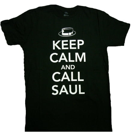 Breaking Bad – Keep Calm And Call Saul Adult T-Shirt Breaking Bad – Keep Calm And Call Saul Adult T-Shirt