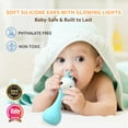 thumbnail image 5 of alilo Smarty Bunny Baby Rattle - Infants Musical Light Up Toys for 0-24 Months - Nursery Rhymes, Stories, White Noise, and Colour Recognition - Newborn Gift, 5 of 11