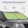 thumbnail image 4 of Balery dogs St Patrick's Day Parasol para parabrisas de coche de 2 piezas | Parasol plegable para parabrisas delantero de coche para la mayoría de sedanes-Medium, 4 of 6