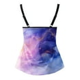 thumbnail image 4 of adviicd Bathing Suit Tops Modest Tankini Tops for Women - Loose Fit Swim Tops No Bottom(Purple,S), 4 of 5