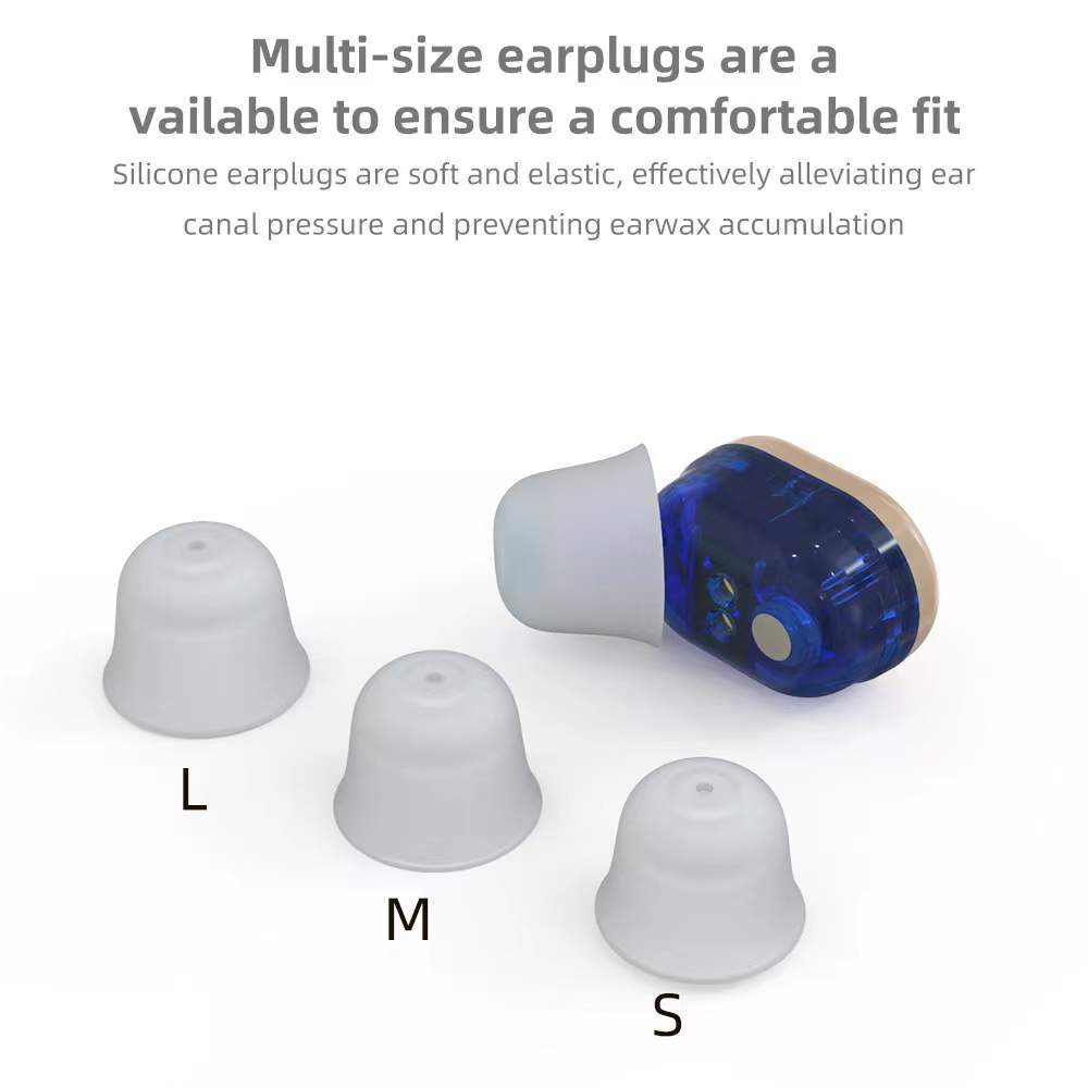 SUWU Hearing Aids, Autiphon Rechargeable Digital Hearing Aids Case for Seniors Adults with Noise Cancelling, Patented Design for Easy Operation, 1 Week Backup Power, U0 Series, Pair, 2025 Version