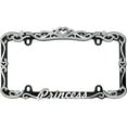 thumbnail image 1 of Cruiser Accessories Princess, Chrome/Blk License Plate Frame, 1 of 3