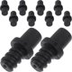 thumbnail image 1 of Adaptador de repuesto para escobilla de baño, conector de palos de cepillo, mangos de cepillo para fregar, 10 Uds., 1 of 6