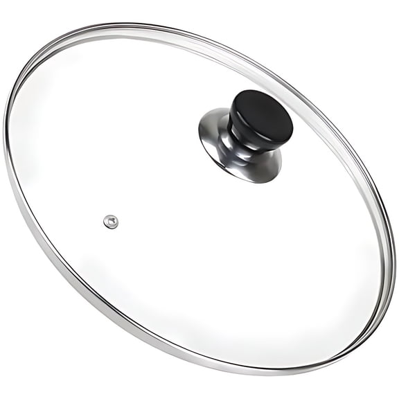 10 Inch Pan Lid, 10 Inch Frying Pan Lids, Tempered Glass Cast Iron Lid for Skillets, Fry Pan, Wok Pot (10 inch)