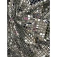 thumbnail image 2 of Square sequins glue on metallic mesh, 45" wide, sells by the yard, Silver, 2 of 3