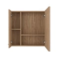 thumbnail image 4 of Pemberly Row Modern Medicine Cabinet in Pine Beige Engineered Wood, 4 of 7