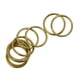 thumbnail image 5 of Llavero de latón piezas, llavero para hombres, mujeres, bolsos de coche, manualidades DIY de 32 mm perfecl Llaveros de latón, 5 of 7
