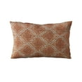 thumbnail image 5 of Plutus Brands Brown Plutus Diamond Luxury Throw Pillow 26 in x 26in, Double Sided 26" x 26", 5 of 9
