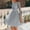 H-Grey, variant on 2025 Women's Bead Back Wedding Day Dress Zipper Chest Cushion Long formal Summer Dresses Sleeve Evening