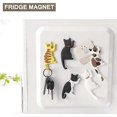 thumbnail image 5 of Set of 6 cat-shaped refrigerator magnets for kitchen, office, photo, me, 5 of 5