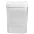 thumbnail image 4 of Home Basics Twist N’ Lock Square Food Storage Canister, Clear, 1.7 Liters, 4 of 6