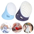 thumbnail image 3 of Fdit Finger Protector,2Pcs Thimble Sleeve Finger Protector Silicone Fingerstall Quilting Craft Accessories,Fingertip Protectors, 3 of 8