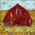 thumbnail image 2 of Hebert, Deann 12x12 Gold Ornate Wood Framed with Double Matting Museum Art Print Titled - Big Red I, 2 of 4