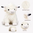 thumbnail image 4 of ReedCA Highland Cow Stuffed Animal Plush Toy for Kids, 10.5 Inch, 4 of 7