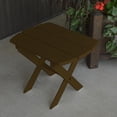 thumbnail image 6 of Solid Knotfree Yellow Pine Folding Oval End Table, 6 of 12