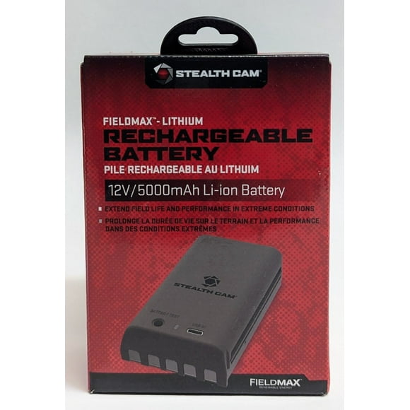 Stealth Cam Fieldmax Max Pak Lithium Rechargeable Battery Cartridge #STC-RLCMAX