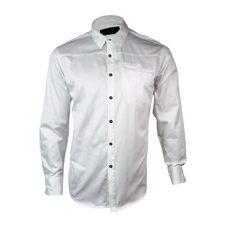 INC International Concepts - Men's Welt Pocket Buttoned Shirt - Walmart.com