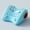 Sky Blue, variant on CNV Smart C-Shaped Neck Relaxer Pillow with EMS Pulse and Heat, Ergonomic Shoulder Support for Tension Relief, Vibration Massage with Remote Control, Home Office