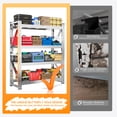 thumbnail image 6 of Welfiya 68.9"W Stainless Steel Shelves,4-Tier Heavy Duty Shelving,2400LBS Total Capacity,Industrial Grade Adjustable Shelves for Kitchen,Garage,Warehouse,Commercial Use,68.9"Wx23.6"Dx70.87"H,Silver, 6 of 9