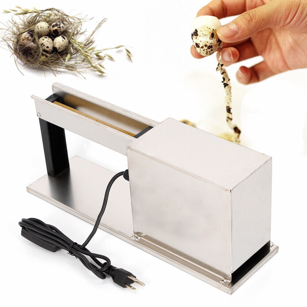 Miumaeov 6w Quail Egg Peeler Quail Bird Egg Peeler Machine Semi
