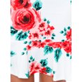 thumbnail image 2 of Women's Floral Trumpet Hem Dress, 2 of 2
