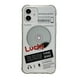 thumbnail image 1 of Funda de teléfono con espejo de CD de moda Retro INS para iphone 14, 13, 12, 11 Pro, XS, Max, X, XR, letra creativa, cuatro esquinas, cubierta suave anticaída Fivean unisex, 1 of 2