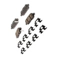 thumbnail image 3 of KarParts360 For Infiniti QX60 2014-2020 Disc Brake Pads Rear | Low Dust Rating | With Mechanical Wear Sensor Option | Shims Option Included | Clips Option Included, 3 of 4