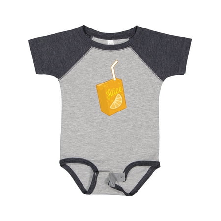

Inktastic Orange Juice Box Gift Baby Boy or Baby Girl Bodysuit