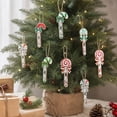thumbnail image 2 of 6Pcs Candy Cane Christmas Cash Gift Ornament, Wooden Money Holder Ornament, Christmas Hanging Money Clip for Tree Gift Decoration Holiday Decor, 2 of 8