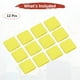 thumbnail image 4 of Uxcell 12PCS Bandas de sudor deportivas, muñequeras de algodón absorbentes para entrenamiento/baloncesto/correr [Amarillo, 8cm de ancho], 4 of 7