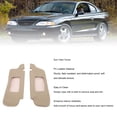 thumbnail image 4 of Sun Visor Cover, Pair Left Driver and Right Passenger Side PU Leather Sun Visor Protector Cover for Mustang 1994-2004, Easy Installation, Sporty Style, 4 of 7