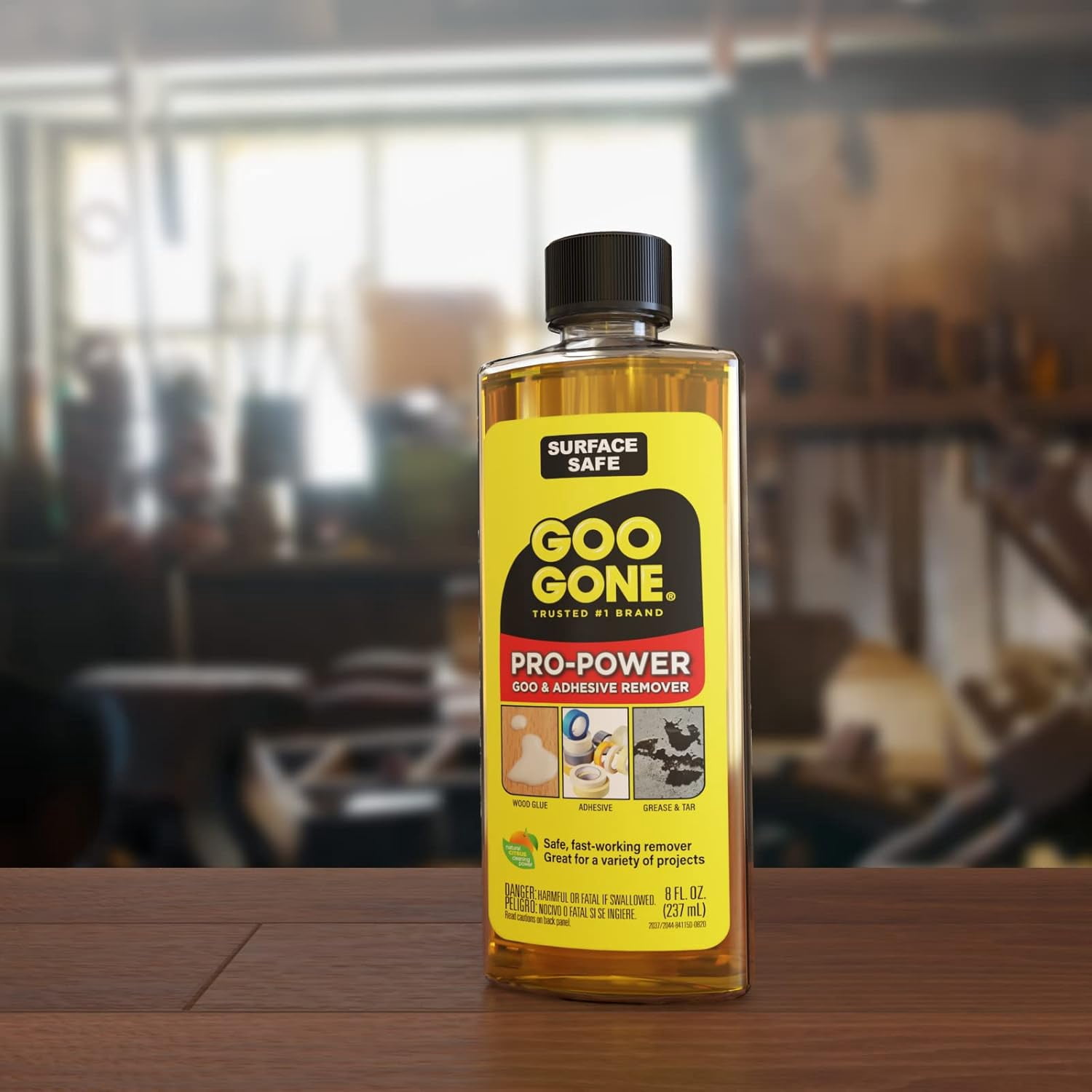 Goo Gone Pro-Power Adhesive Remover - 8 Ounce (Pack of 4)