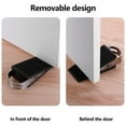 thumbnail image 5 of Fyeme Door Rubber 1pc with Steel Handle Non-slip Door Stop Black to Ensure the Safety of the Door in the Home Office, 5 of 8