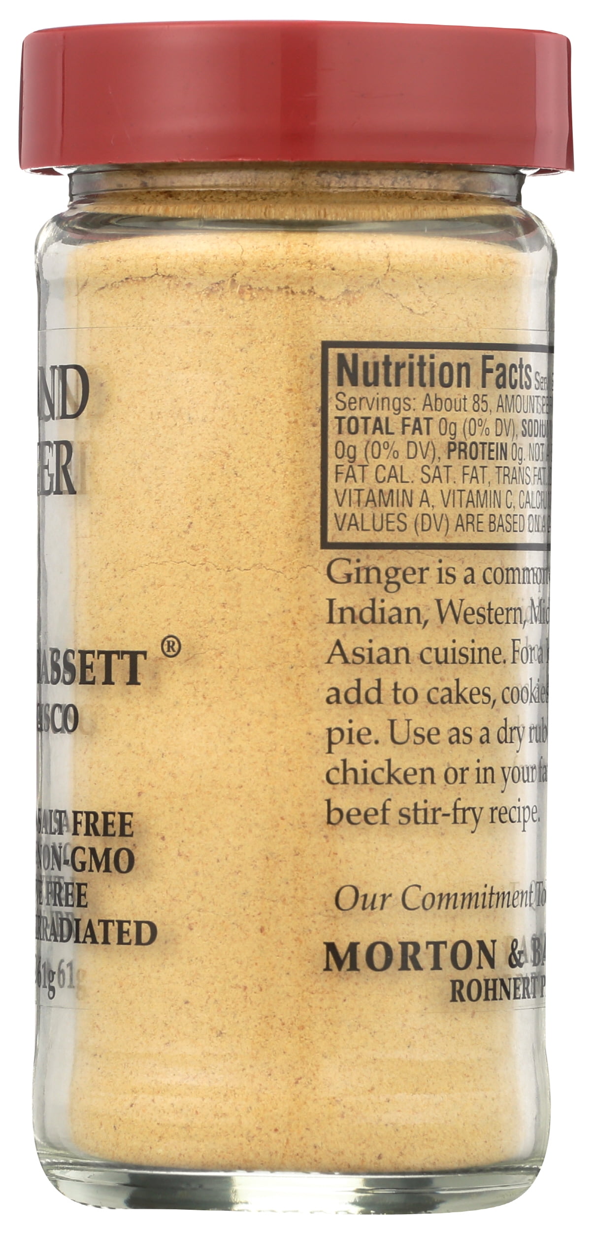 Pack of 3, Morton & Bassett Ground Ginger, 2.1 oz