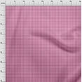 thumbnail image 3 of oneOone Viscose Chiffon Fabric Gingham Check Printed Craft Fabric BTY 42 Inch Wide, 3 of 4