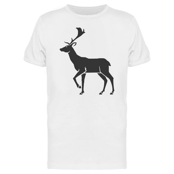 Great Deer Side View T-Shirt Men -Image by Shutterstock, Male Small