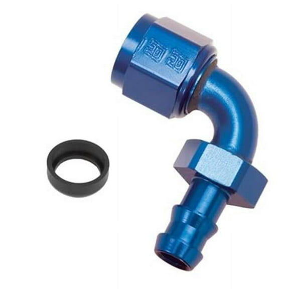 Russell-Edel 624160 Hose End Fitting, Blue
