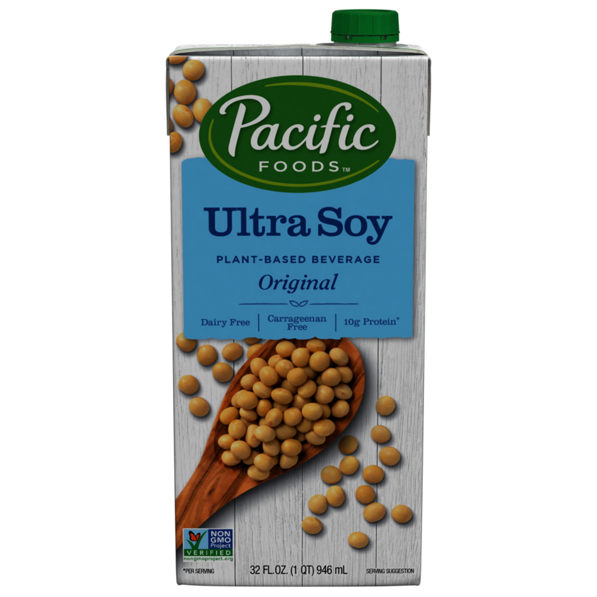 Pacific Foods Ultra Soy PlantBased Beverage, 32oz